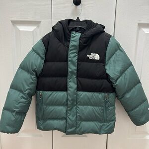 The North Face kids water repellent down parka